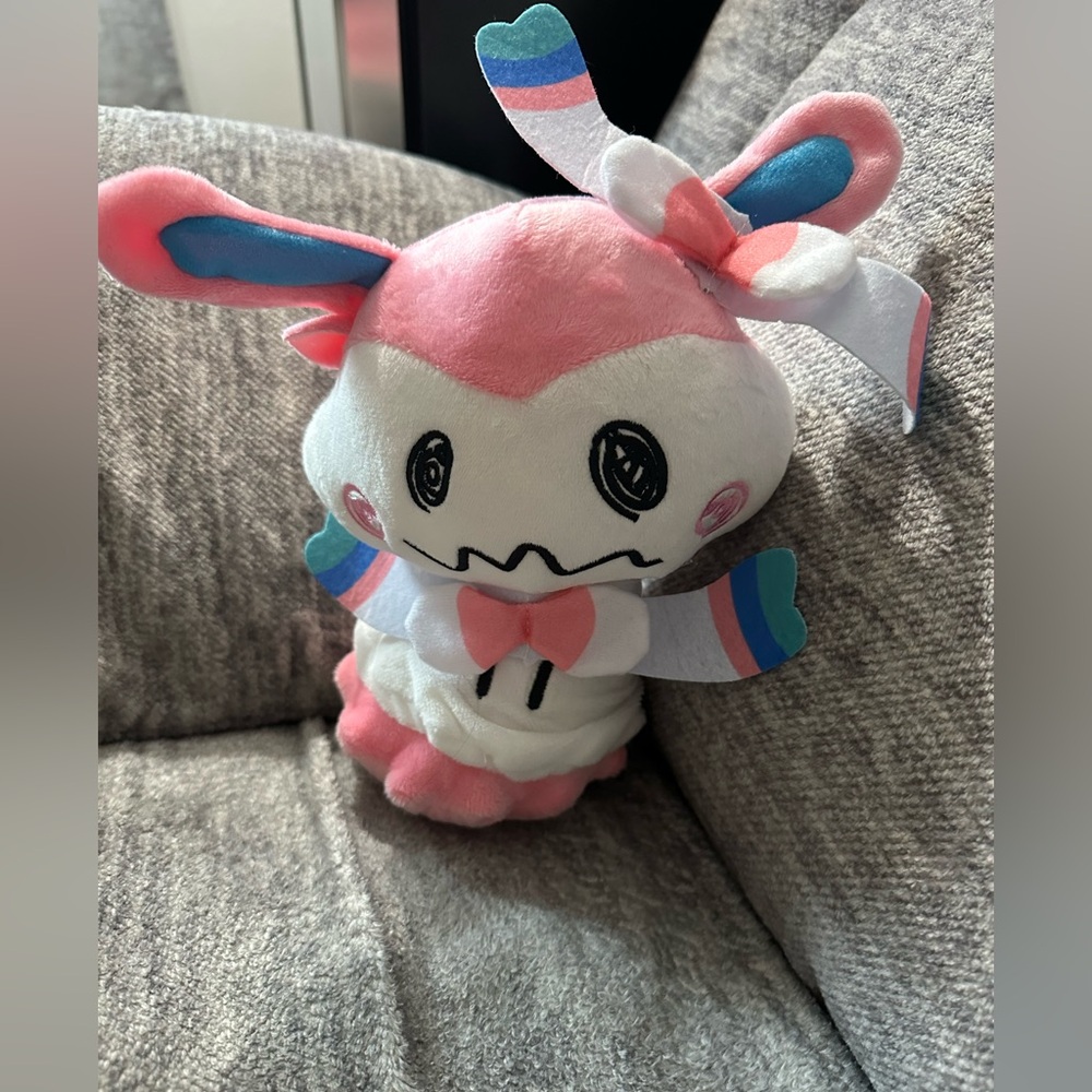 Pokémon Sylveon Mimikyu Plushie Medium Sized Ultra Soft